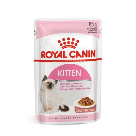 ROYAL CANIN KITTEN GRAVY - kölyök macska szószos nedves táp (12*85g)