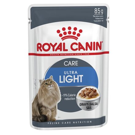 ROYAL CANIN LIGHT WEIGHT CARE - szószos nedves táp felnőtt macskák részére az ideális testsúly eléréséért (12*85g)