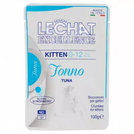 24x Lechat Excellence Alutasak 100g Kitten