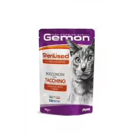 24x Gemon Cat 100g Alutasak Senior pulyka