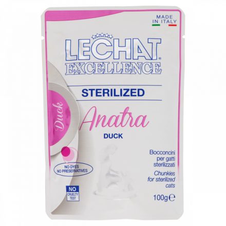 Lechat Excellence Alutasak 100g Steril Kacsa