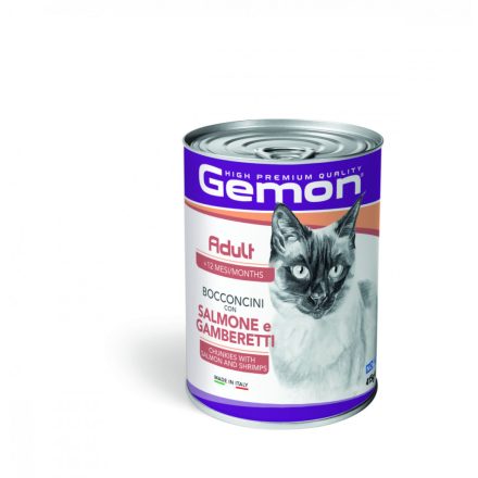 24x Gemon Cat 415g Adult Lazac + Rák