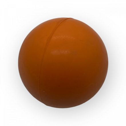 Tömör gumilabda - 8cm - narancssárga