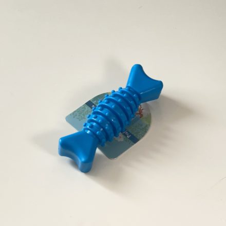 Gumi játék csontváz alakú 12cm - KÉK