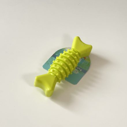 Gumi játék csontváz alakú 12cm - ZÖLD