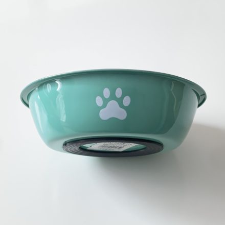 Itatótál / Etetőtál csúszásgátlóval -  fém, MENTA 14cm/400ml