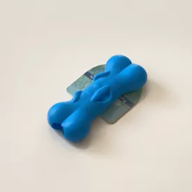 Gumicsont kutyafejjel 12cm - KÉK