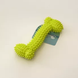 Gumicsont 16cm - tömör - kutyajáték - ZÖLD