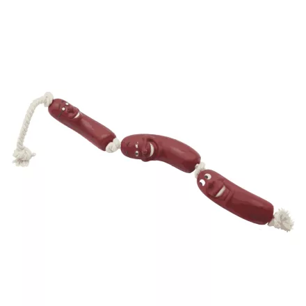 UNIQ PETS KUTYAJÁTÉK Kolbászlánc 3db 60 cm (UDT0077)