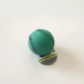 Tömör, szivacsos labda, 6cm - zöld