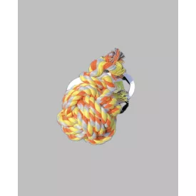 Rágókötél labda, 8cm - narancs