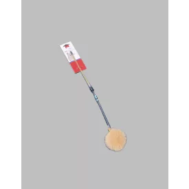 Játékpálca, csengőkkel, gyöngyökkel 45cm - BARNA