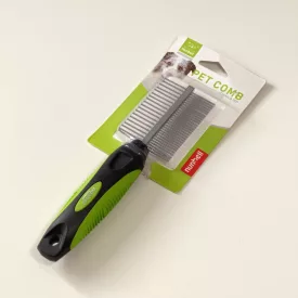 Kétoldalas fésű 20cm - ZÖLD