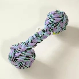 Súlyzó alakú köteles játék - 28cm - LILA