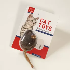 Szőrös egér 7cm - mozgatásra cincog