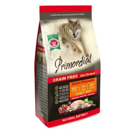 Primordial Grain Free Mini Adult Quail & Duck 6kg